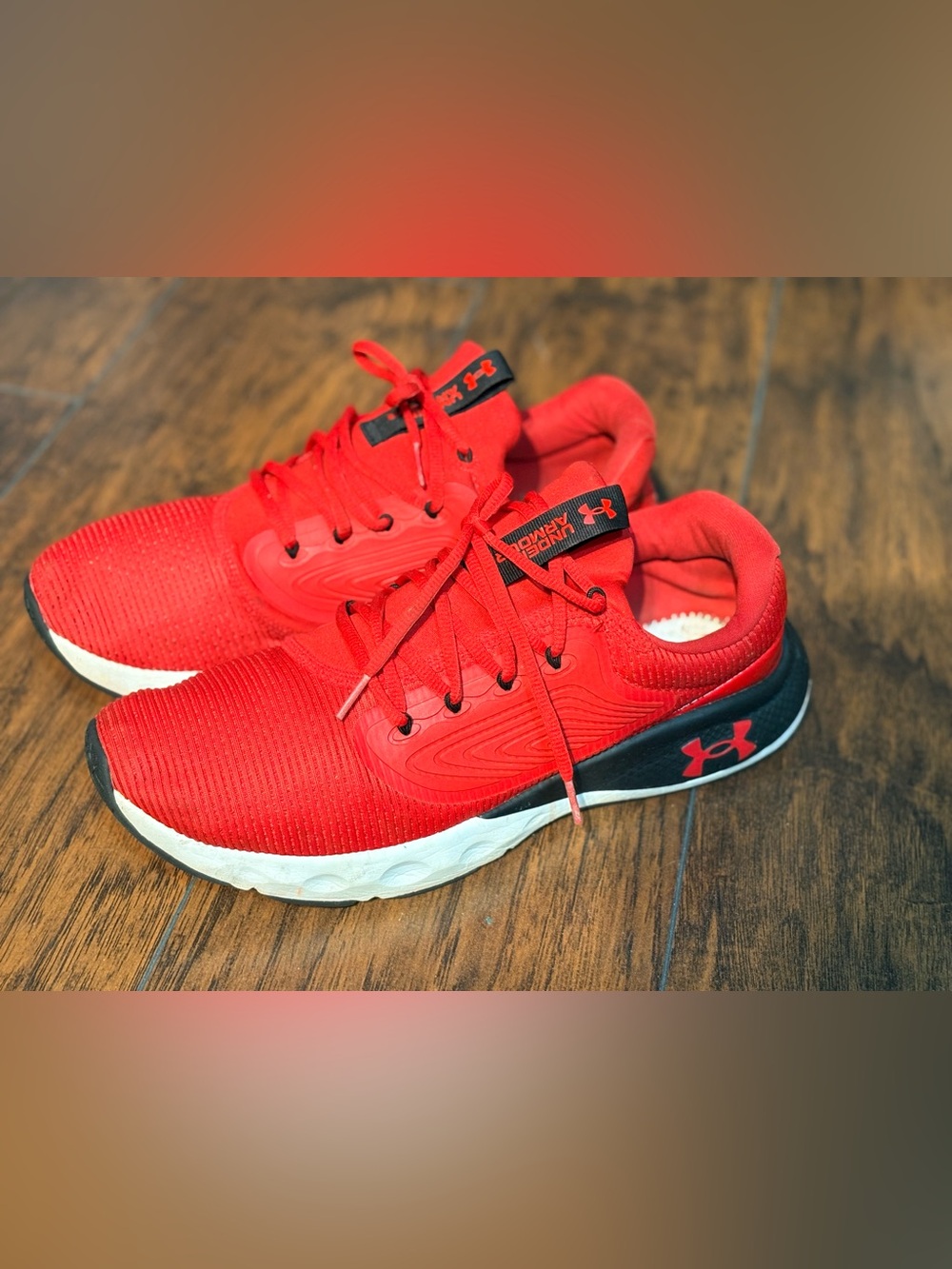 Under Armour Charged Vantage 2 Red Running Shoes
